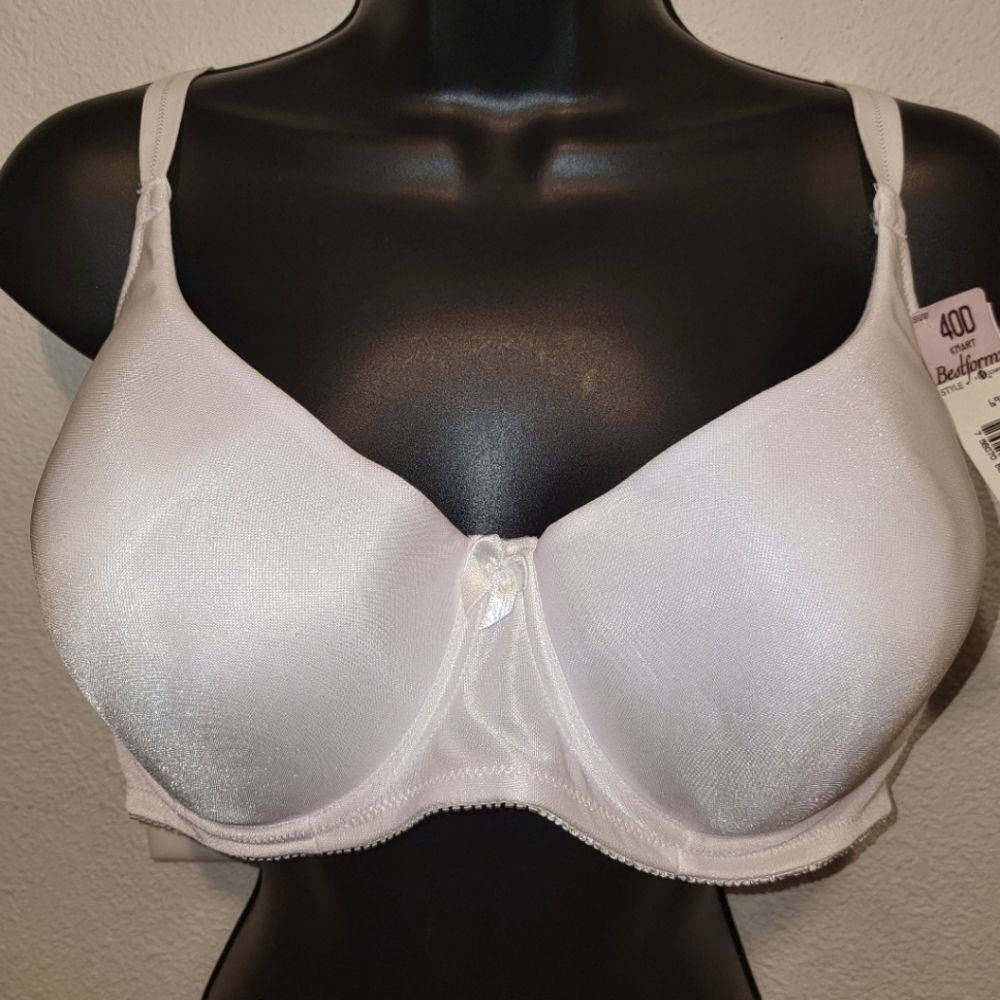 Bestform Nwt White lightly padded underwire white bra 40d